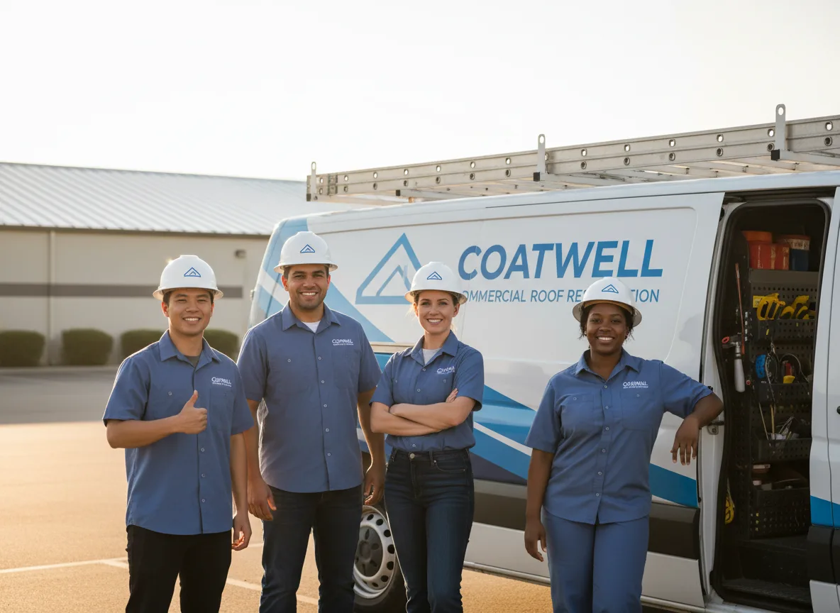 Commercial roof coating company in Supply, NC
